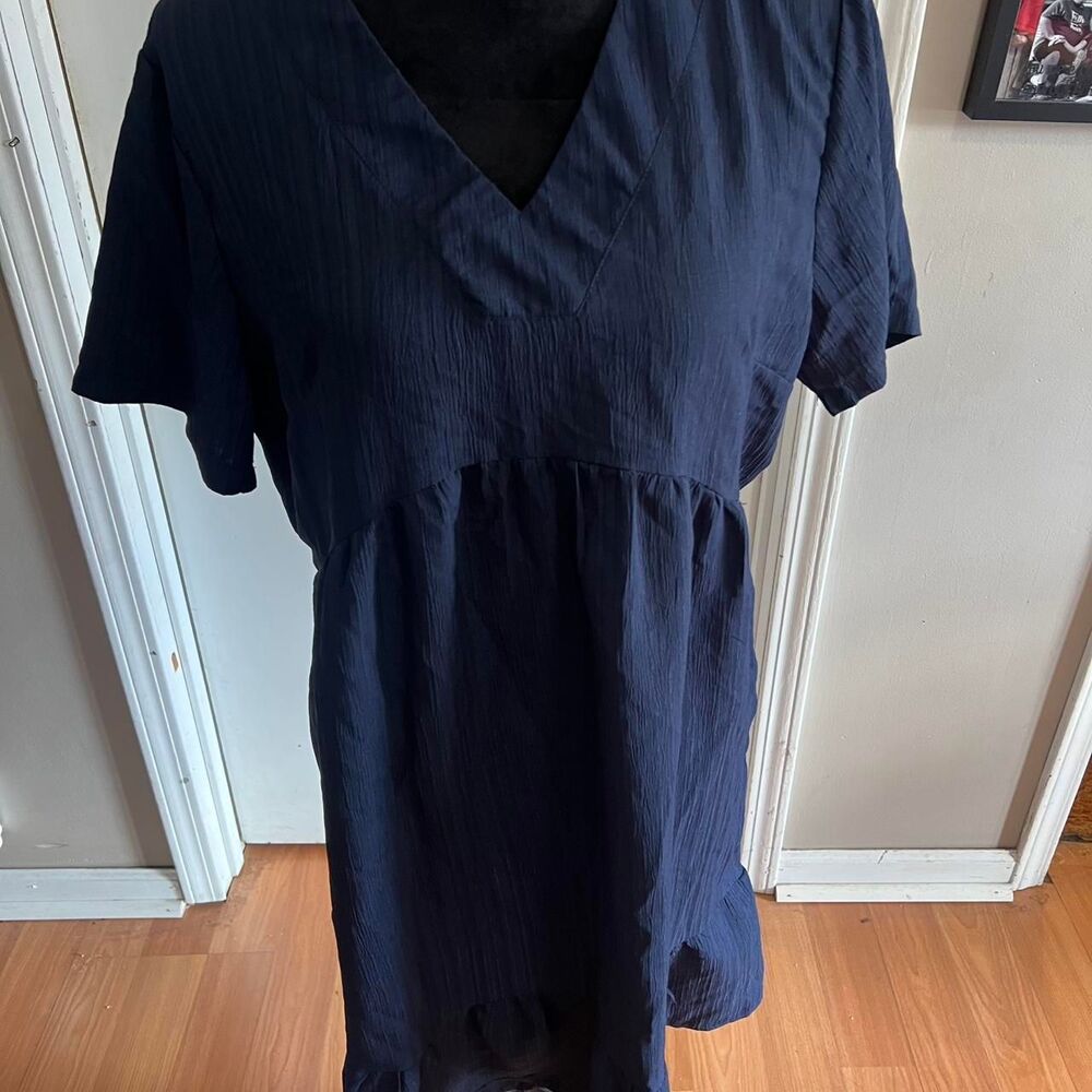 Unbranded Women's Navy and Blue Dress